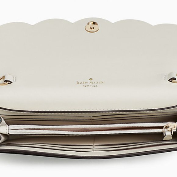 Kate Spade Deep Jade Gemma Wallet on a Chain NWT - Picture 3 of 3